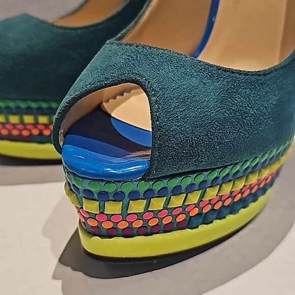 Neon Platform heels by Scene size 7.5 - Picture 2 of 9